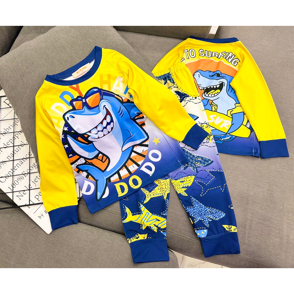 Bộ Tay dài quần dài Thun lạnh 3D loại 1 Ann's Kids siêu nhân cho bé trai size nhí từ12-22kg-Đồ bộ cho bé-Shopmebo