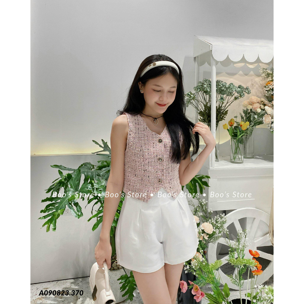 ÁO GILE DẠ HỒNG CÚC ĐEN