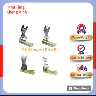 Chân vịt mí trái phải, chân vịt nhựa may mí 1 li và 2 li