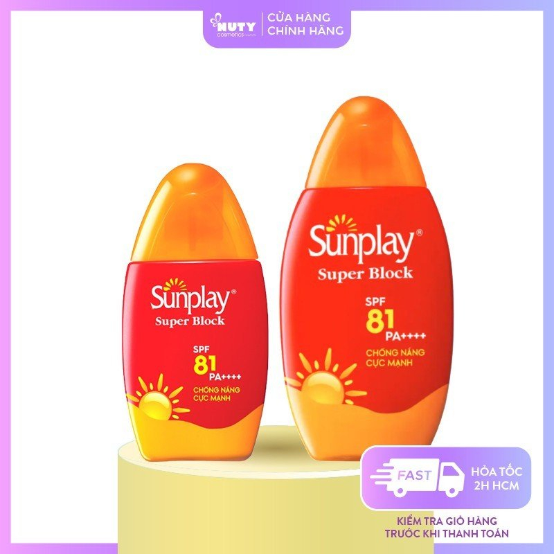 Sữa Chống Nắng Sunplay Super Block SPF81 PA++++ 30g