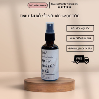 Xịt tinh chất bồ kết giúp mọc tóc dài dày, giảm gàu ngứa - Dollala Beautie