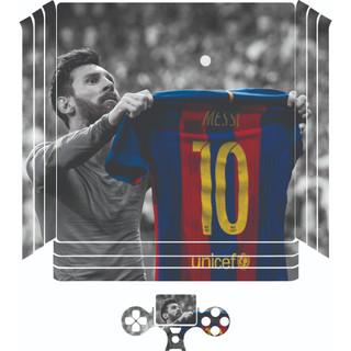 [PS4] Miếng da1nps4 mẫu dán messi số 10 Barca