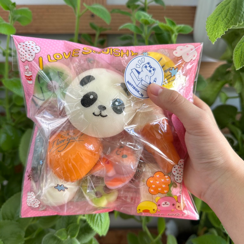 combo squishy mini chất sốp 10 em squishy siêu mềm và chậm tăng