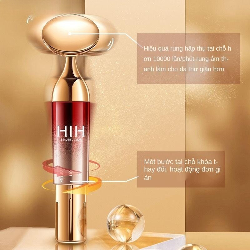 Máy đẩy tinh chất nâng cơ massage mặt rung điện hỗ trợ hấp thụ tinh chất nuôi dưỡng làm sáng da HIH