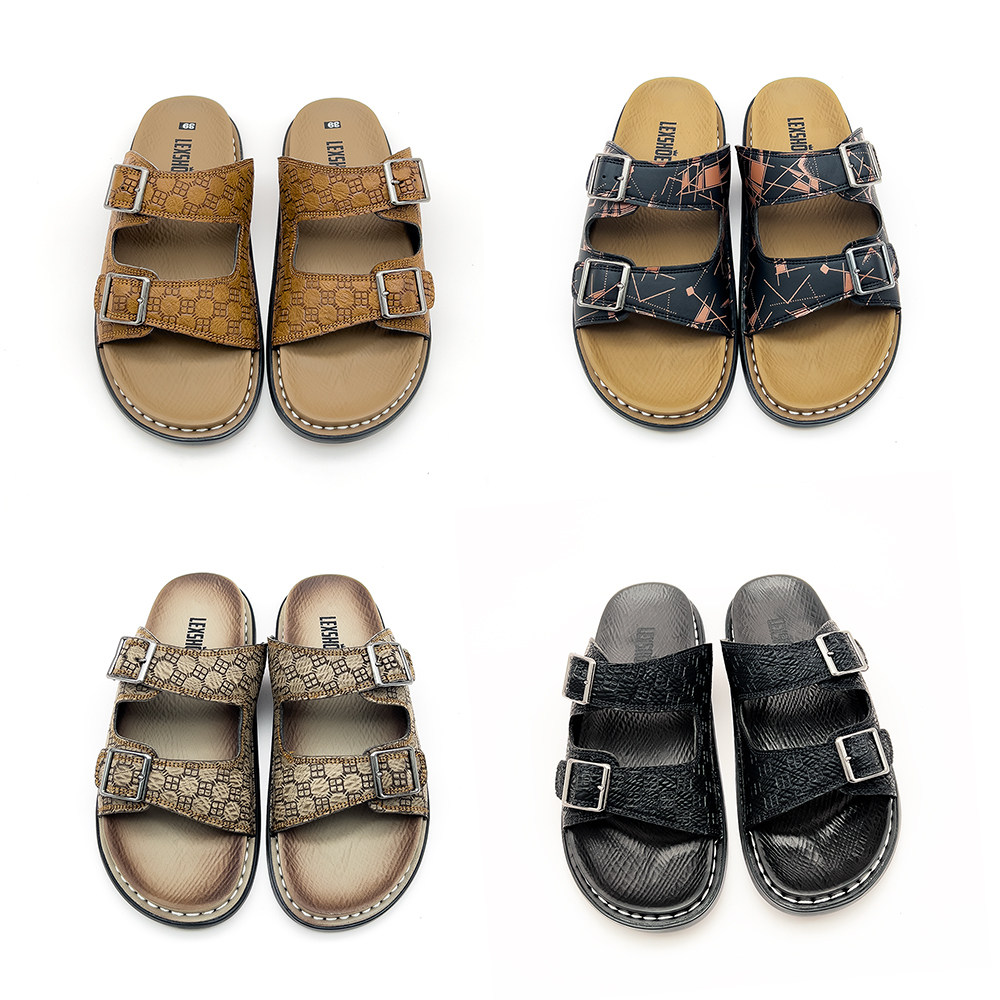 Dép Da Nam SPLD thương hiệu Lex Shoes