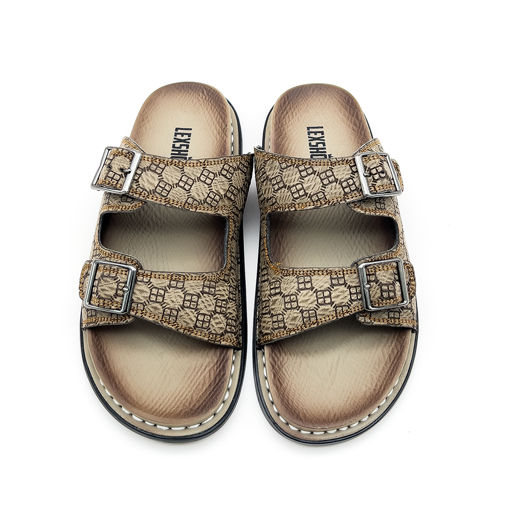 Dép Da Nam SPLD thương hiệu Lex Shoes