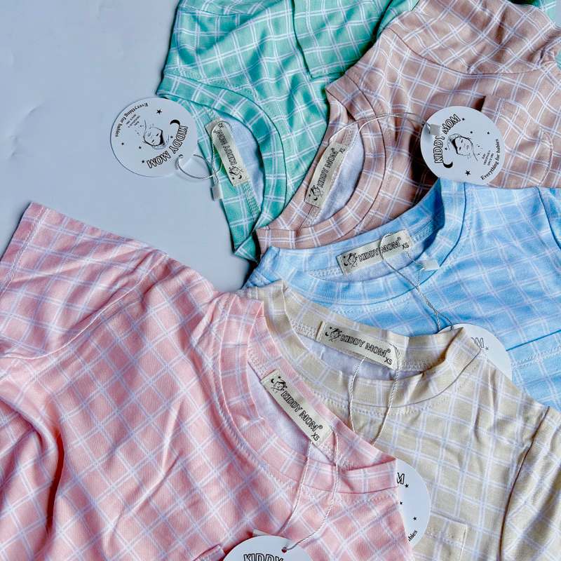 Set bộ thun lạnh tay ngắn quần ngắn cho bé 5-18kg