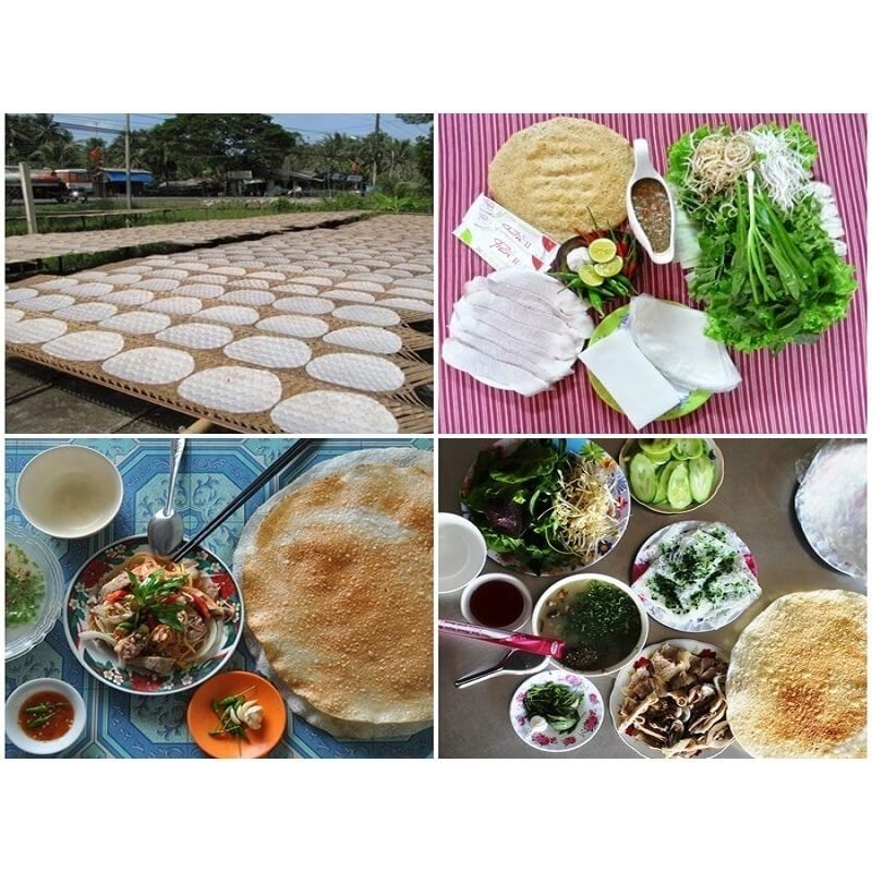 Bánh tráng Hoà Đa, Phú Yên  50-100 cái