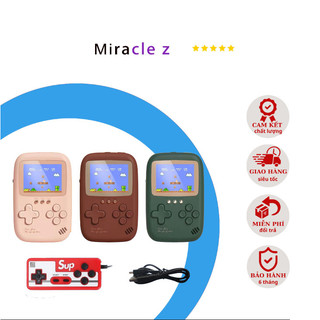 Bảng điều khiển trò chơi SUP mini, 500 trò chơi retro cổ điển, Sạc dự phòng 10000mAh，Tay cầm có thể được kết nối với TV