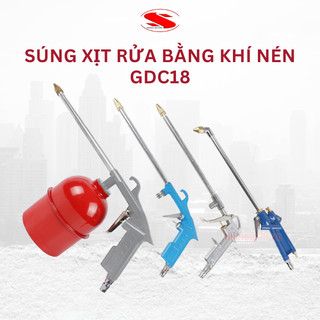 Súng xịt rửa động cơ xe hơi, lốc máy ô tô dùng khí nén GDC18