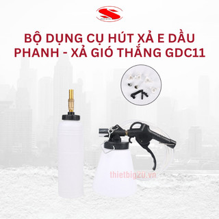 Dụng cụ ô tô hút xả e dầu phanh, xả gió thắng xe máy, ô tô bằng khí nén GDC11