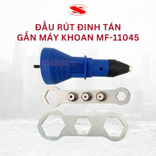 Đầu rút đinh tán bằng máy khoan - đầu chuyển máy khoan thành kìm rút đinh tán MF-11045