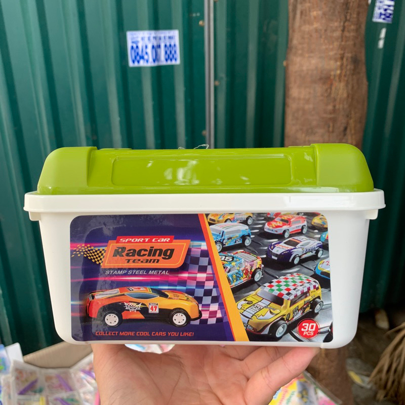 Thùng oto đồ chơi hợp kim 30 chiếc