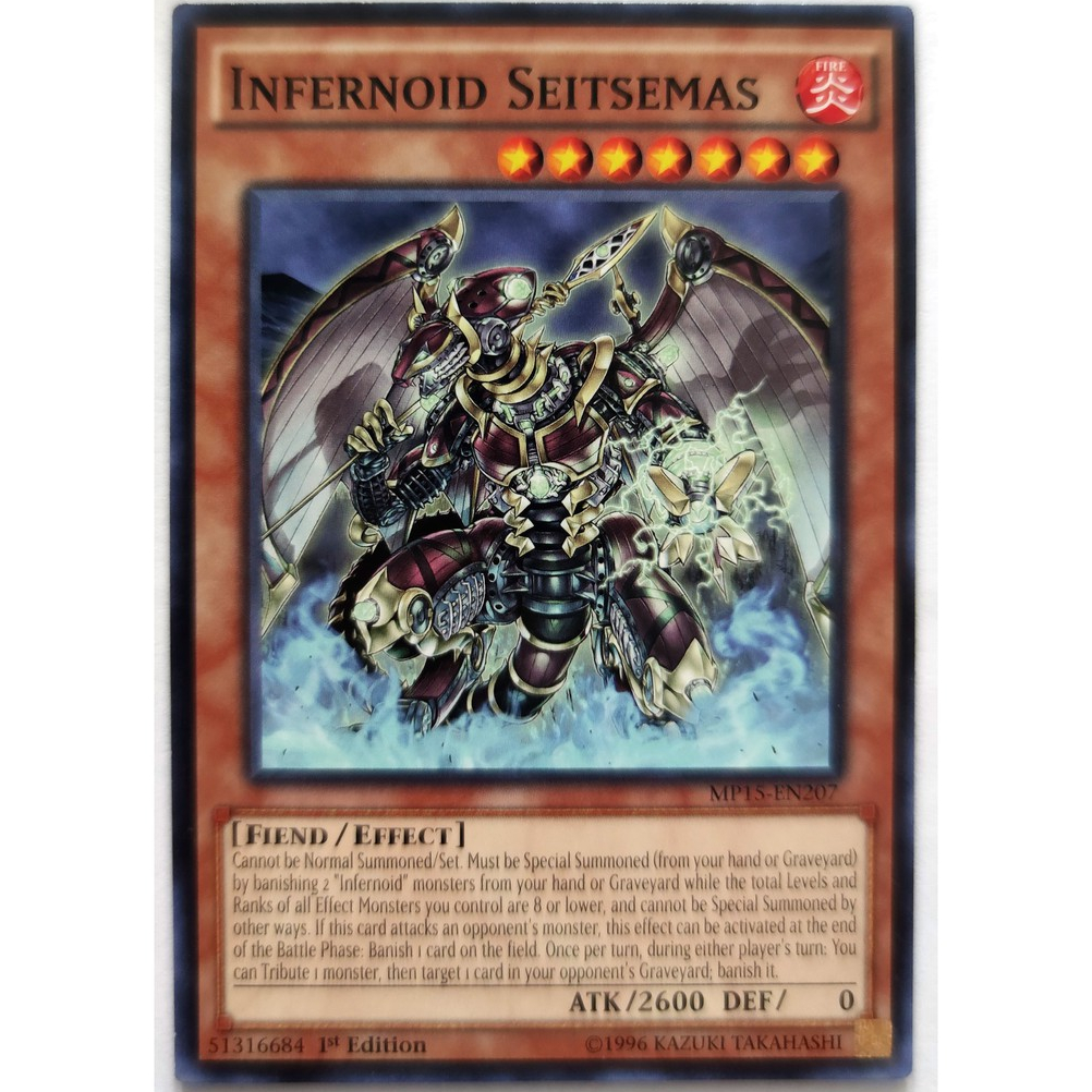 [Thẻ Yugioh] Infernoid Seitsemas |EN| Common