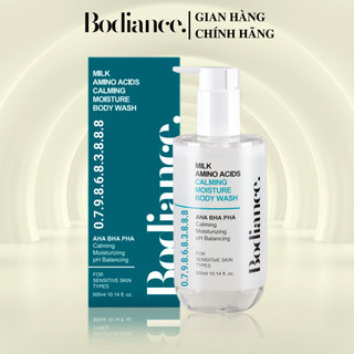 Sữa Tắm Tẩy Tế Bào Chết Bodiance Calming Moisture Body Wash 300ml - Làm Sạch Sâu, Giảm Mụn Cơ Thể