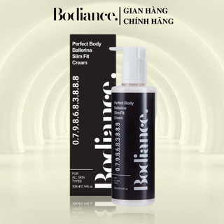 Kem Tan Mỡ Body Bodiance Ballerina Slim Fit Cream 300ml - Hỗ Trợ Tiêu Mỡ, Làm Trắng Da, Cải Thiện Nếp Nhăn