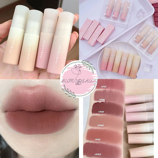Son Oulesong kết cấu kem lì mềm mịn như nhung màu đa dạng, Set son kem nhung lì Oulesong nội địa Trung mượt và mướt môi