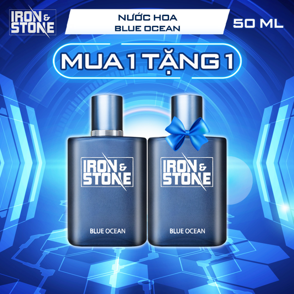 Nước hoa Iron & Stone Blue Ocean 50ml