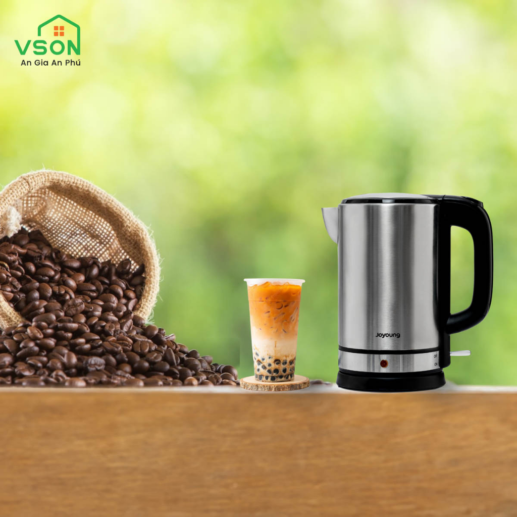 Ấm đun siêu tốc Joyoung K17-S66 1.7L công suất 1800W - Hàng chính hãng