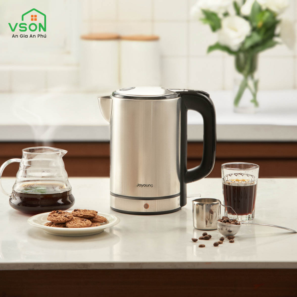 Ấm đun siêu tốc Joyoung K17-S66 1.7L công suất 1800W - Hàng chính hãng
