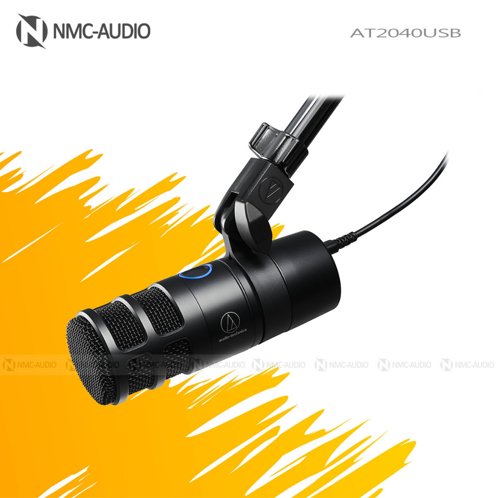 Micro thu Podcast Audio-Technica AT2040USB | micro cổng USB, lồng tiếng, thu âm, giảng dạy chính hãng