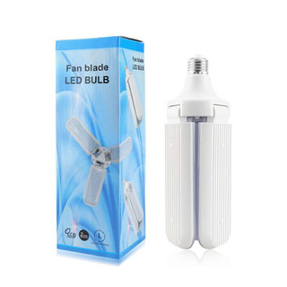 Bóng đèn led hình 3 cánh quạt siêu sáng 45w Bóng đèn LED cánh quạt có thể gập lại