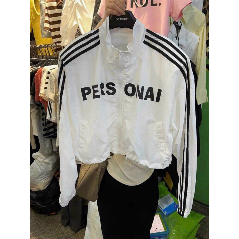 Hàng mới Áo khoác gió croptop form rộng siêu cá tính