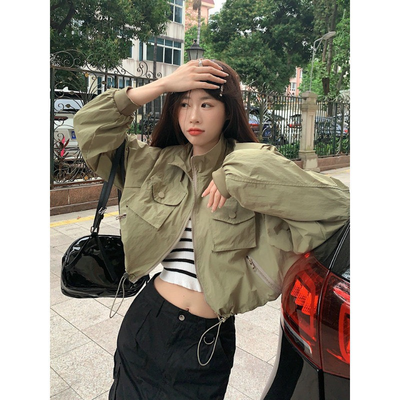 Áo khoác gió túi ốp có dây điều chỉnh 097- 247store.vn - Aokhoacgiotuiop097_P11K6