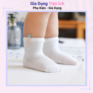 Set tất cho bé có hình dáng dâu tây và cà rốt cotton mềm mại cho bé từ 0 đến 3 tuổi