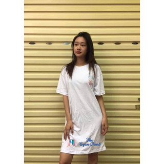 VÁY NỮ CHẤT COTTON DÁNG ÁO PHÔNG LOGO N.B.A MIAMI TRẺ TRUNG