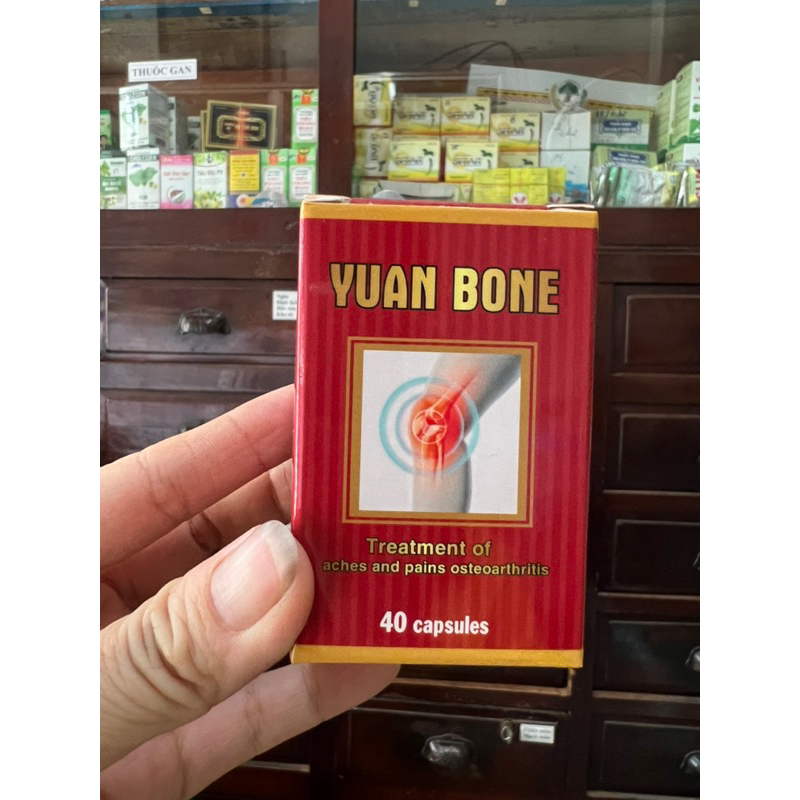 Yuan Bone 40viên-viêm khớp, thấp khớp,đau mỏi gối