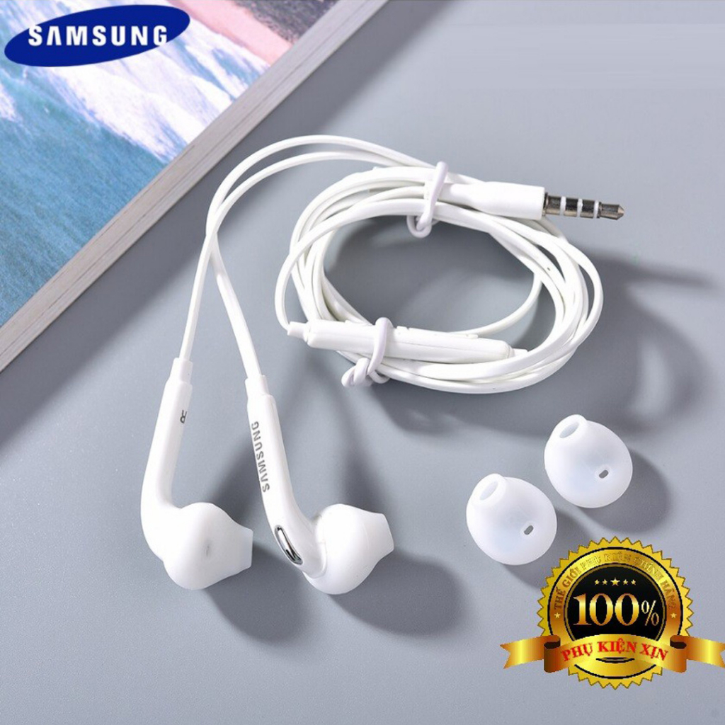 Tai nghe Samsung S7 Chính Hãng có dây nhét tai gaming chống ồn Jack 3,5mm PK DO GIA Bảo hành 6 tháng