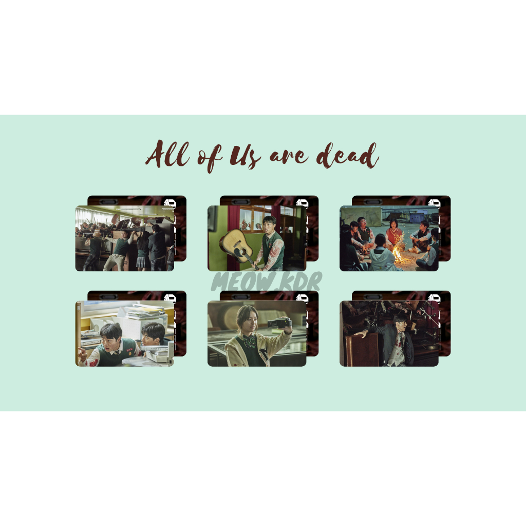 Set card bo góc phim "All of us are dead"-"Ngôi trường xác sống"