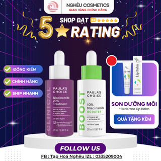 Tinh chất thu nhỏ lỗ chân lông cấp ẩm sáng da giảm viêm niacinamide 10% booster