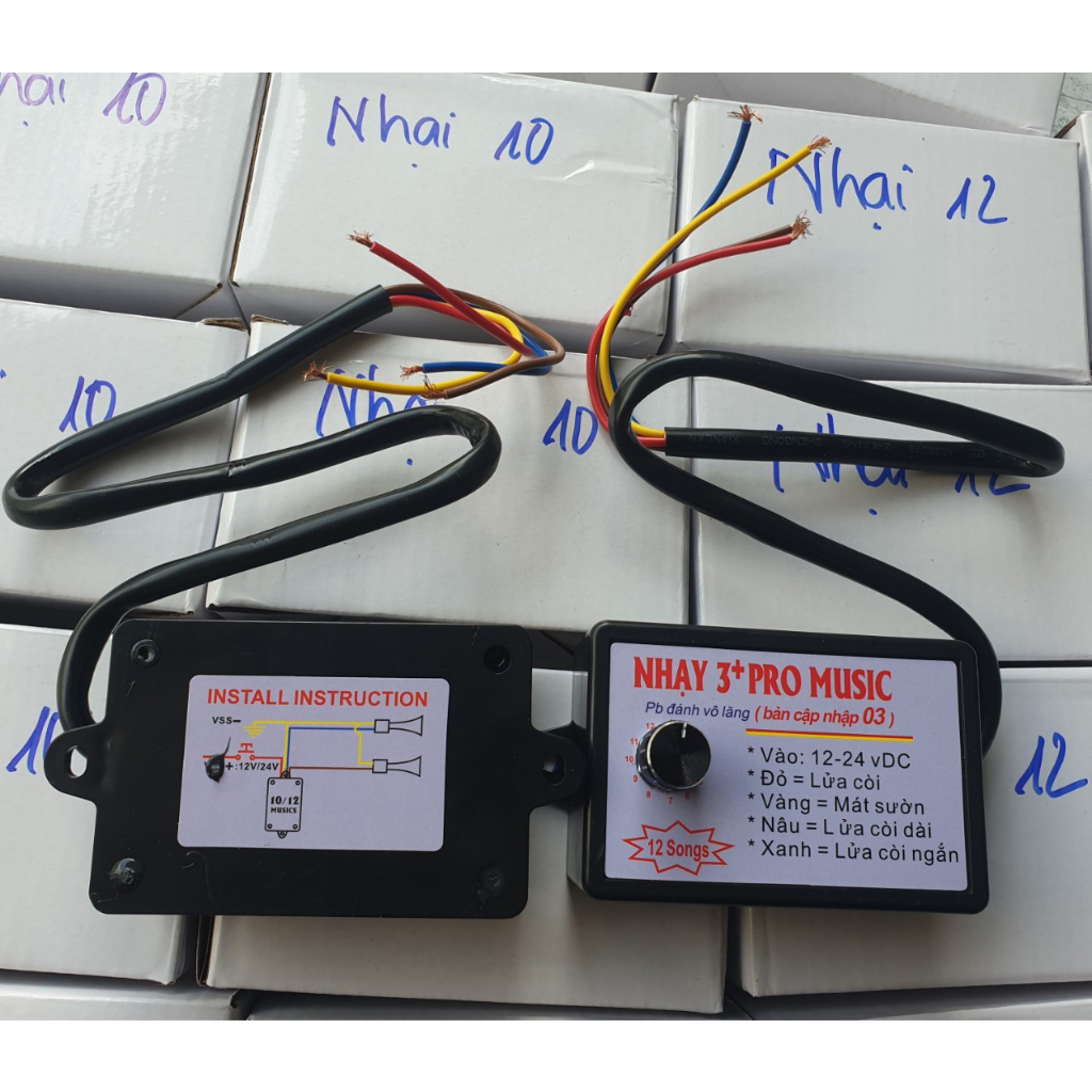 Nhại còi Pro 10 bài - 12 bài