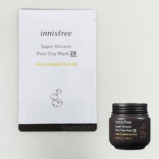 Mặt Nạ Đất Sét Innisfree Super Volcanic Pore Clay Mask 2X 4ml