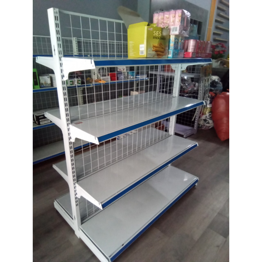 Bình Minh - Kệ siêu thị đôi Dài 0.9m, cao 1.2m & 1.5m dày dặn , chắc chắn , sang trọng