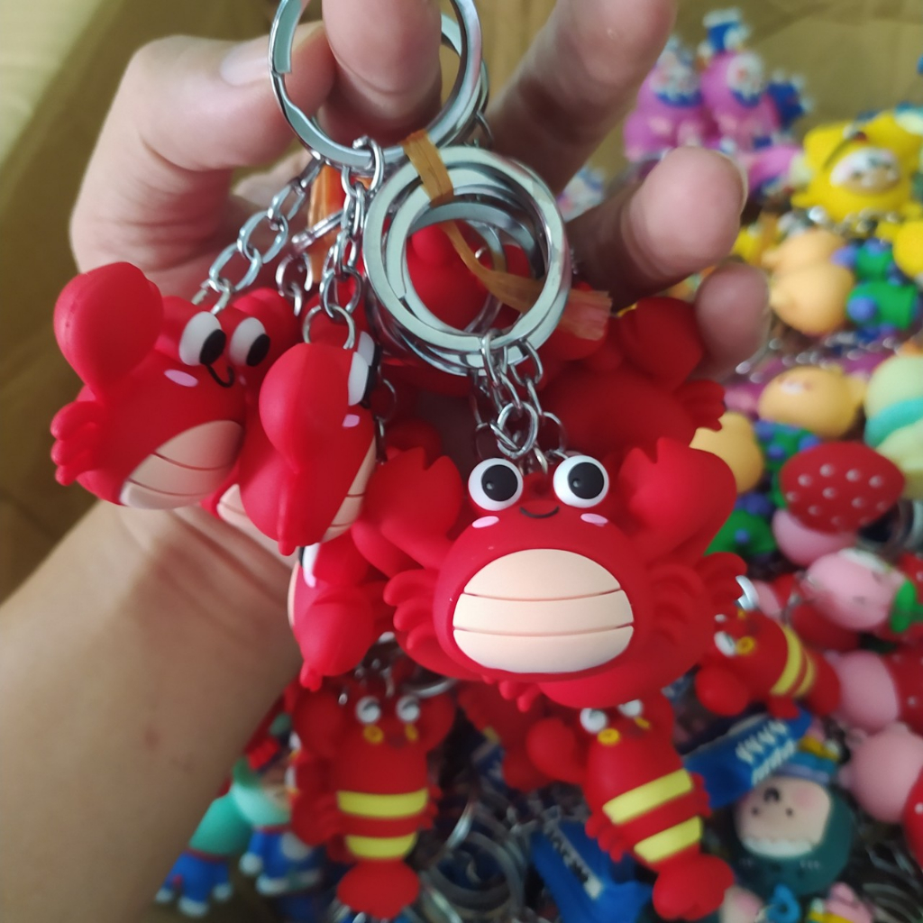 Móc khóa nhiều hình dễ thương