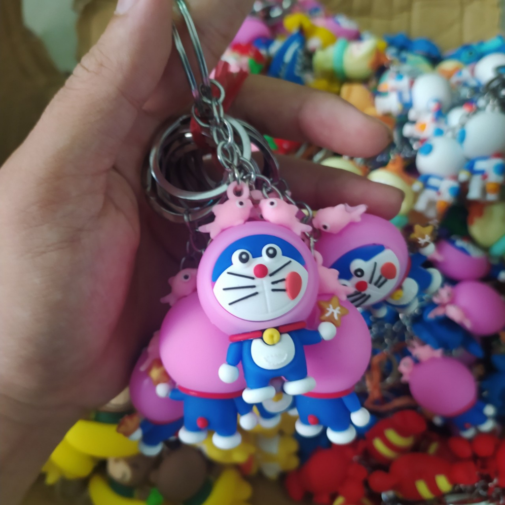 Móc khóa nhiều hình dễ thương