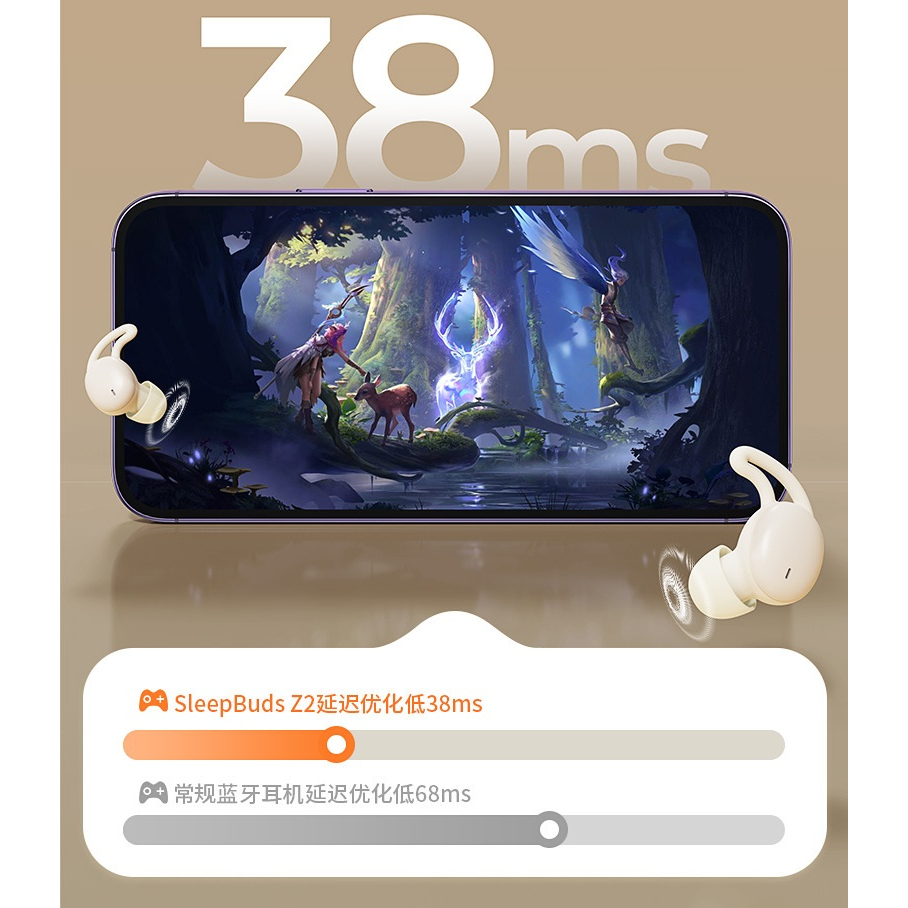 Tai nghe bluetooth Remax Z2 sleepbuds tăng giảm âm trên tai,hỗ trợ giấc ngủ ngon chính hãng BH 12 tháng