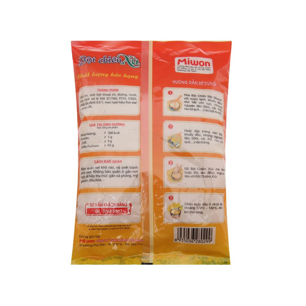 Bột chiên xù Miwon gói 200g