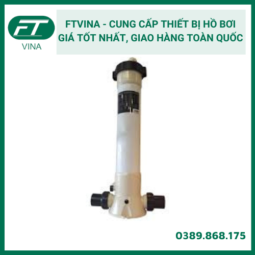 Bình châm hóa chất Clo CF-02, châm clo khử trùng nước, làm sạch nước hồ bơi, China, CF-02