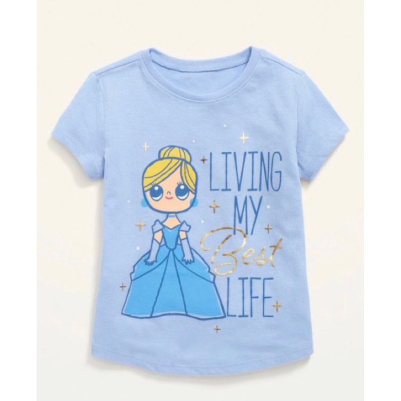 Áo thun ngắn tay Old Navy cho bé gái 12m - 5T dư xịn