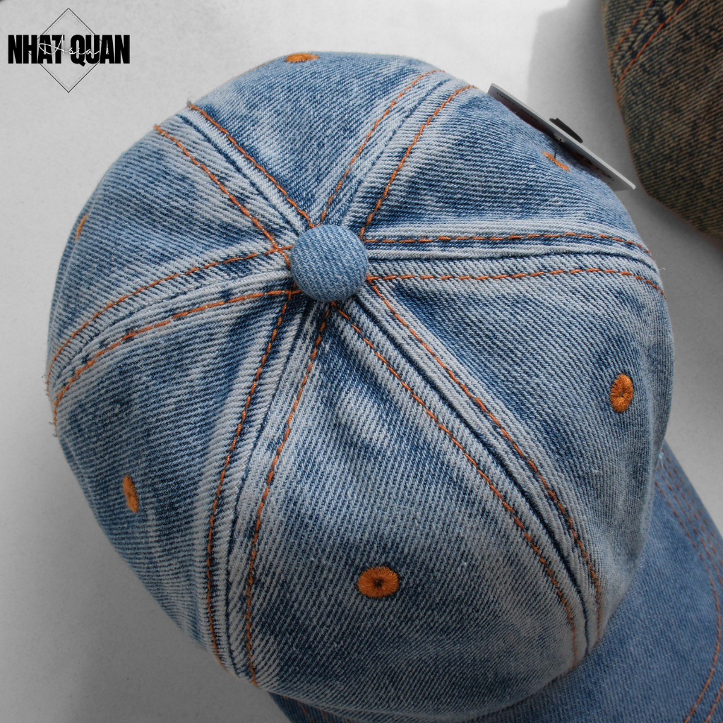 Mũ lưỡi trai Diesel Men's C-LIB-2 Hat 01-0QWTU jeans wash form mềm - Nhật Quân Asia nhatquanasia