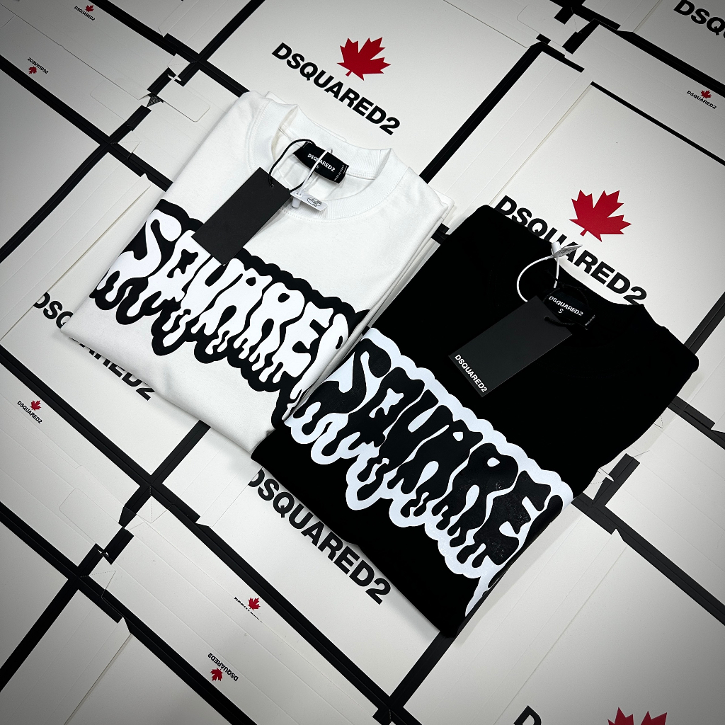 Áo Thun Nam DSQ 086 Hình In Cao Cấp Vải Cotton Co Dãn 4 Chiều Phù Hợp Cho Nam