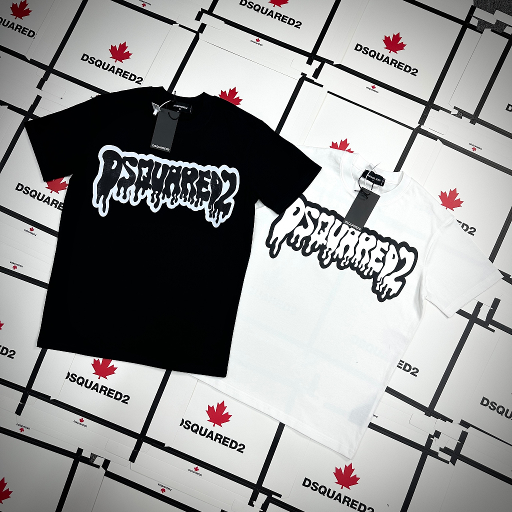 Áo Thun Nam DSQ 086 Hình In Cao Cấp Vải Cotton Co Dãn 4 Chiều Phù Hợp Cho Nam