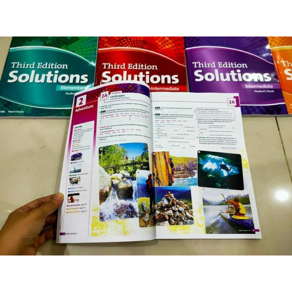 Solutions Elementary bản 3th - SB+WB