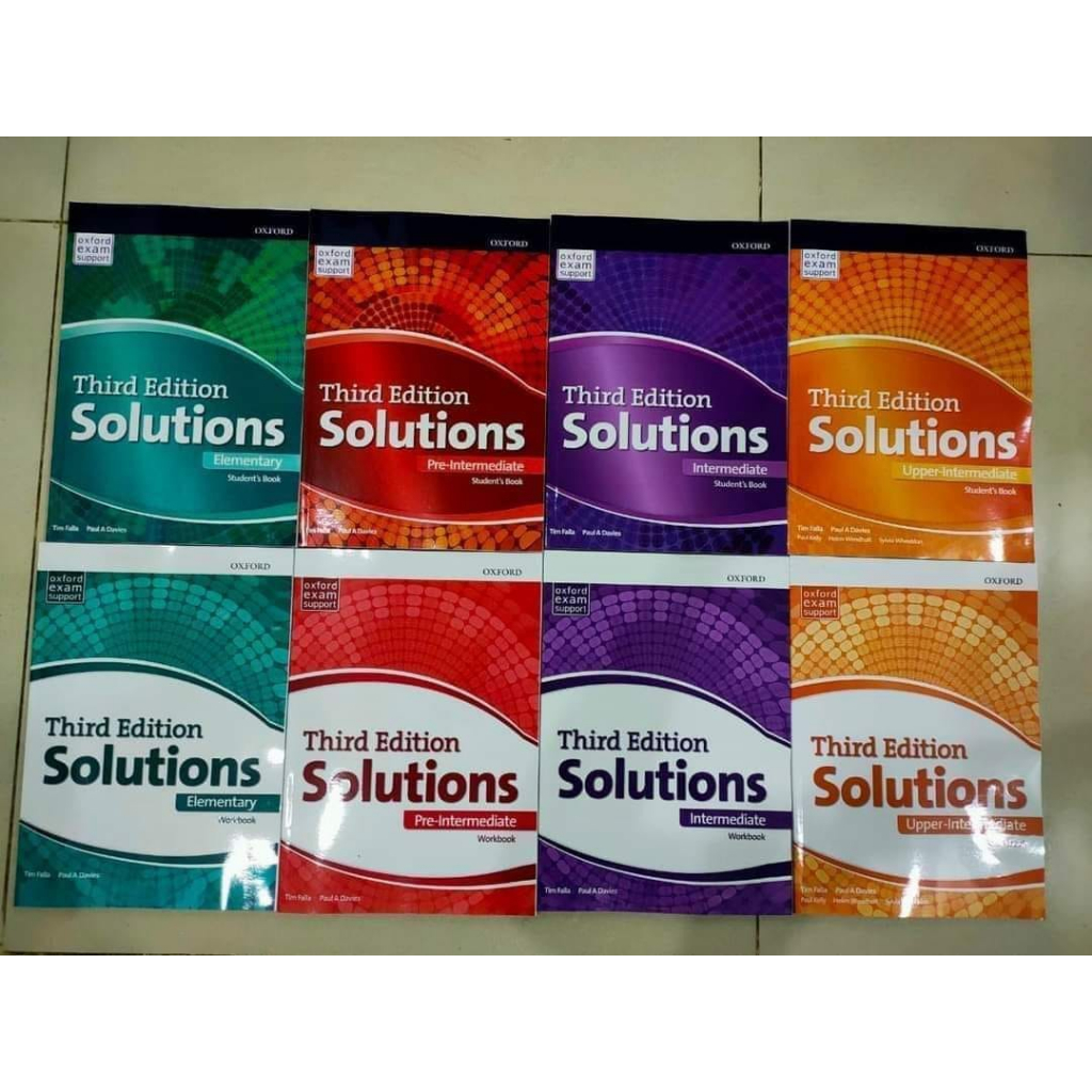Solutions Elementary bản 3th - SB+WB