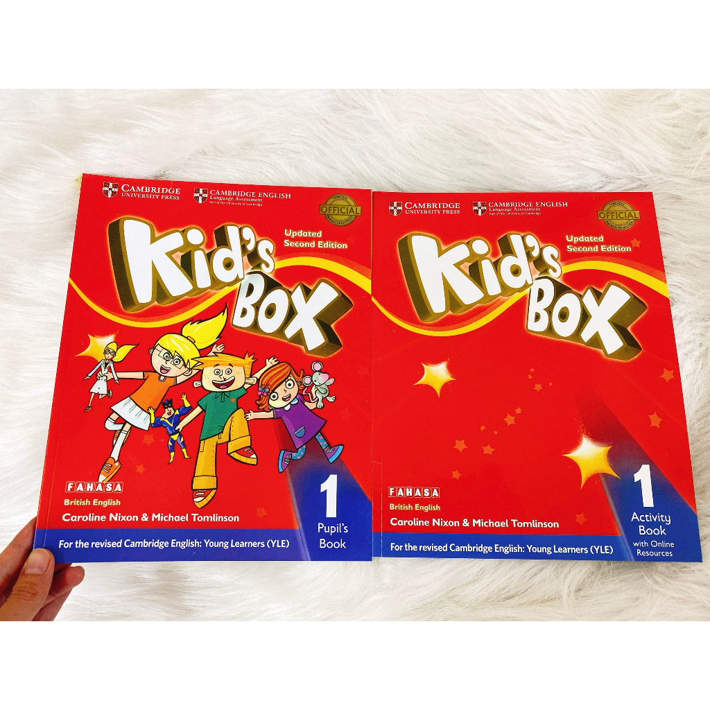 Kid's box 1 bản 2nd - Sb + Wb