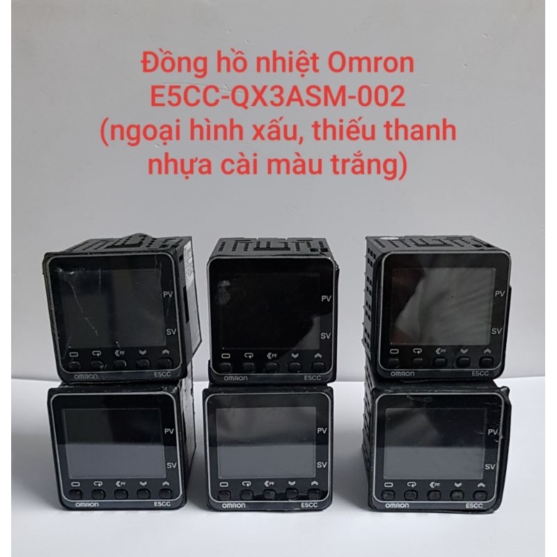 Đồng hồ nhiệt Omron E5CC-QX3ASM-002